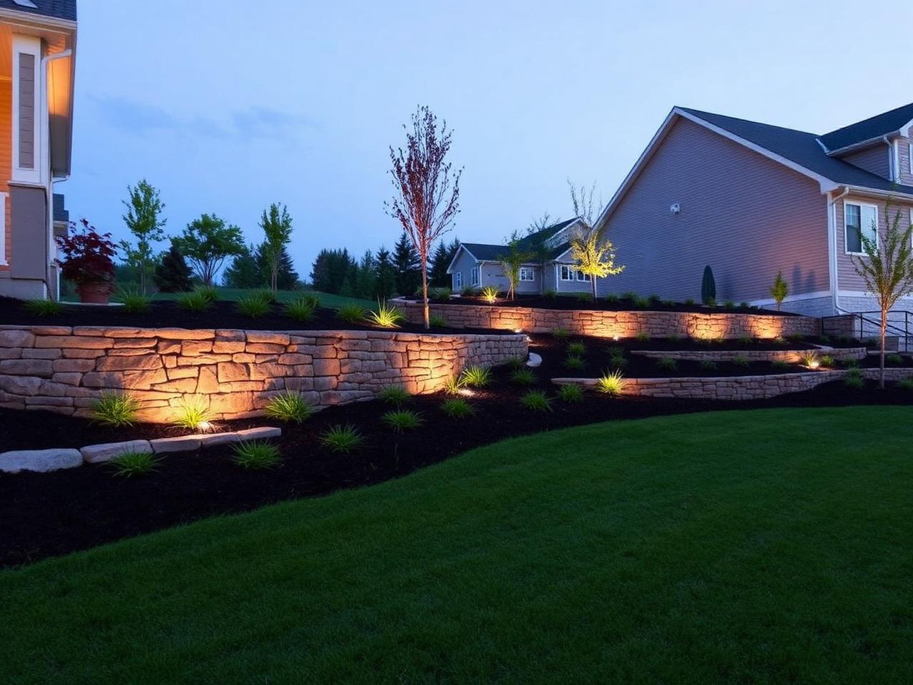 Retaining Wall & Regrade